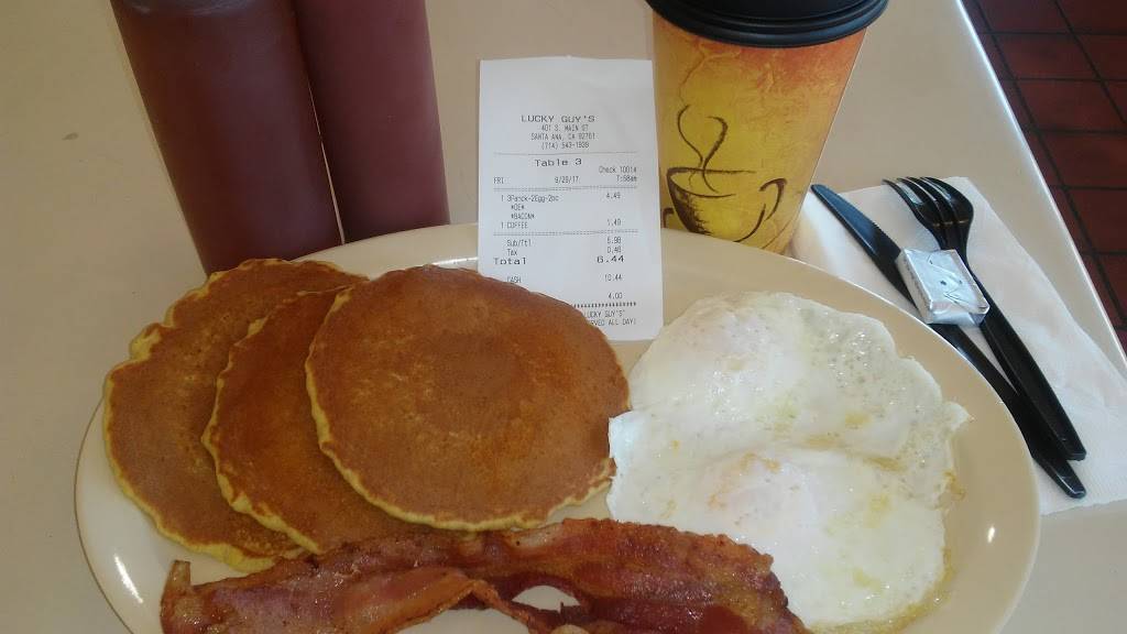 Lucky Guys Burgers | restaurant | 401 S Main St, Santa Ana, CA 92701, USA | 7145431939 OR +1 714-543-1939