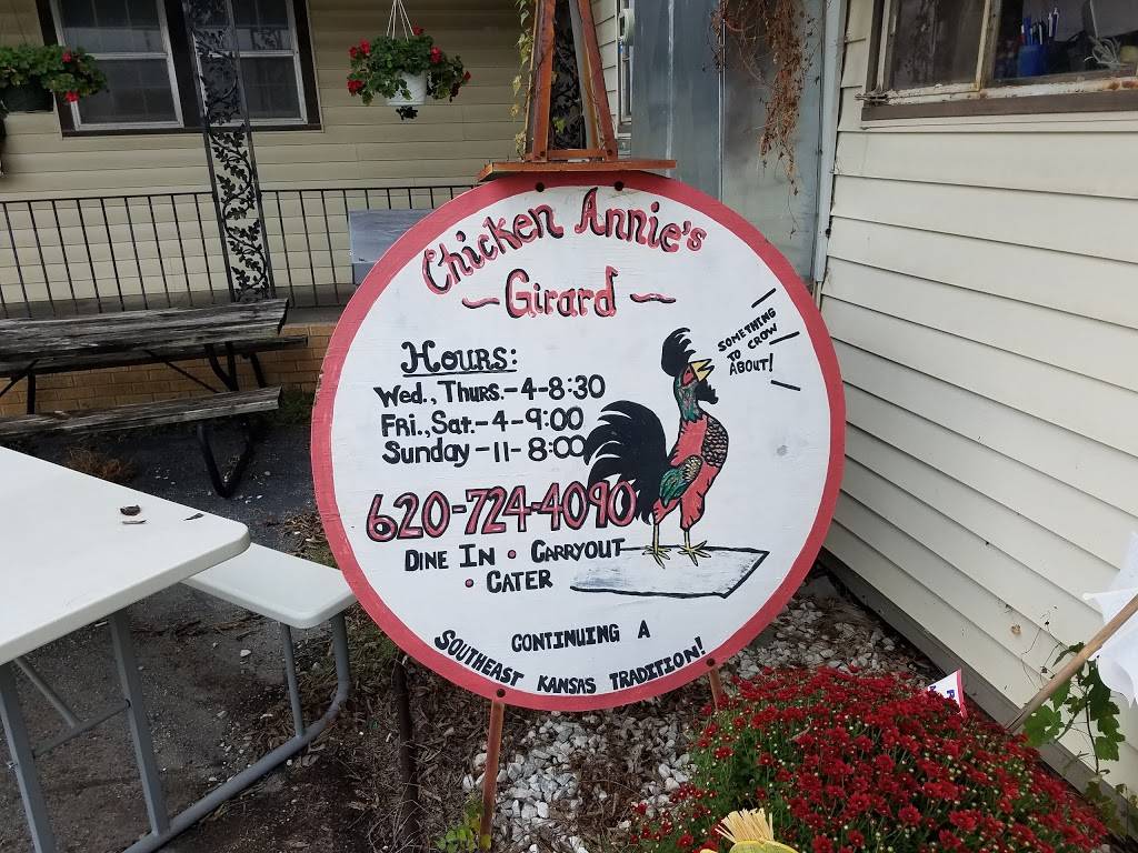 Chicken Annies Girard | restaurant | 498 E 47 Hwy, Girard, KS 66743, USA | 6207244090 OR +1 620-724-4090