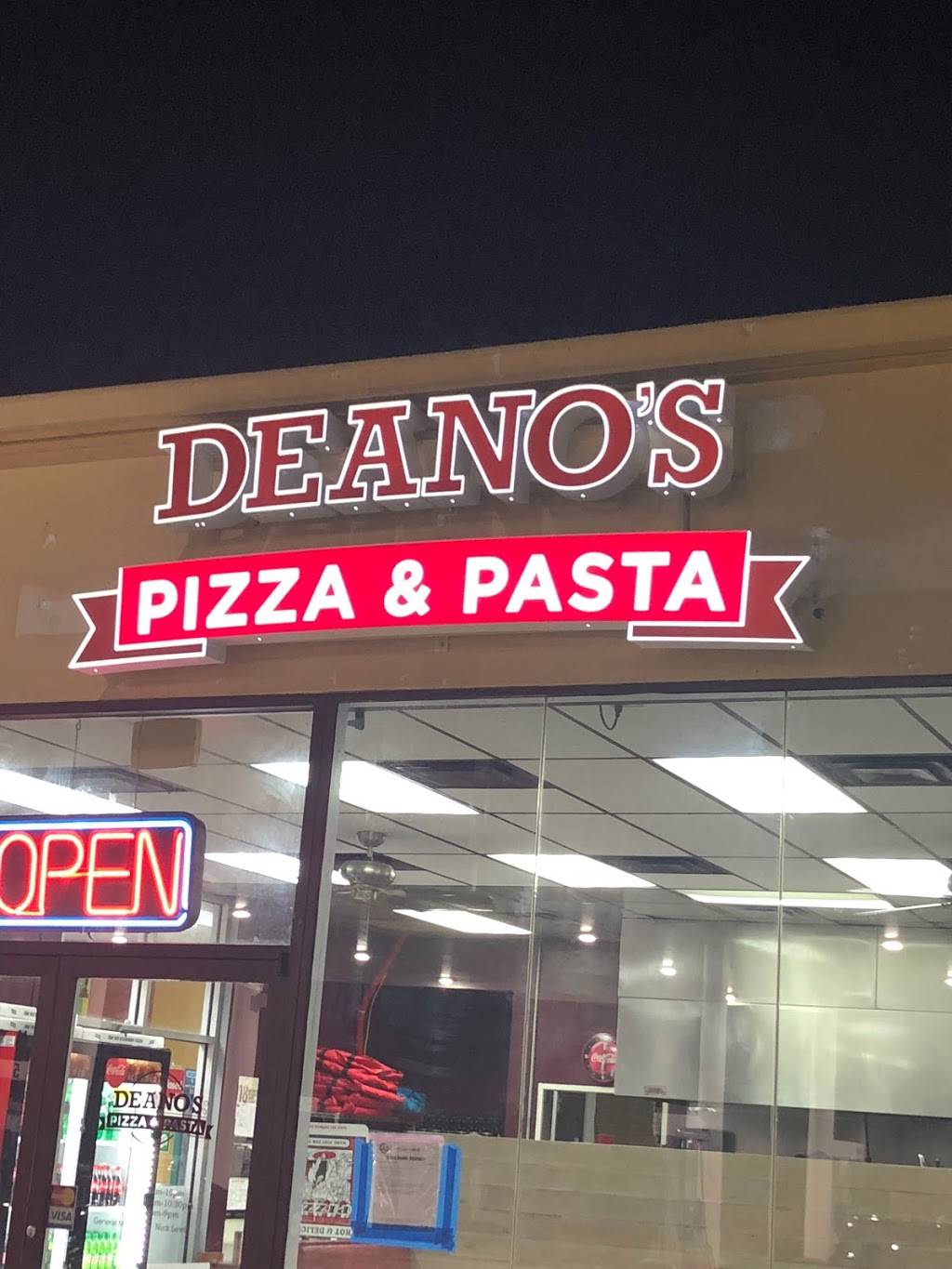 Deano’s Pizza and Pasta | restaurant | 10865 Cross Creek Blvd, Tampa, FL 33647, USA | 8139820300 OR +1 813-982-0300