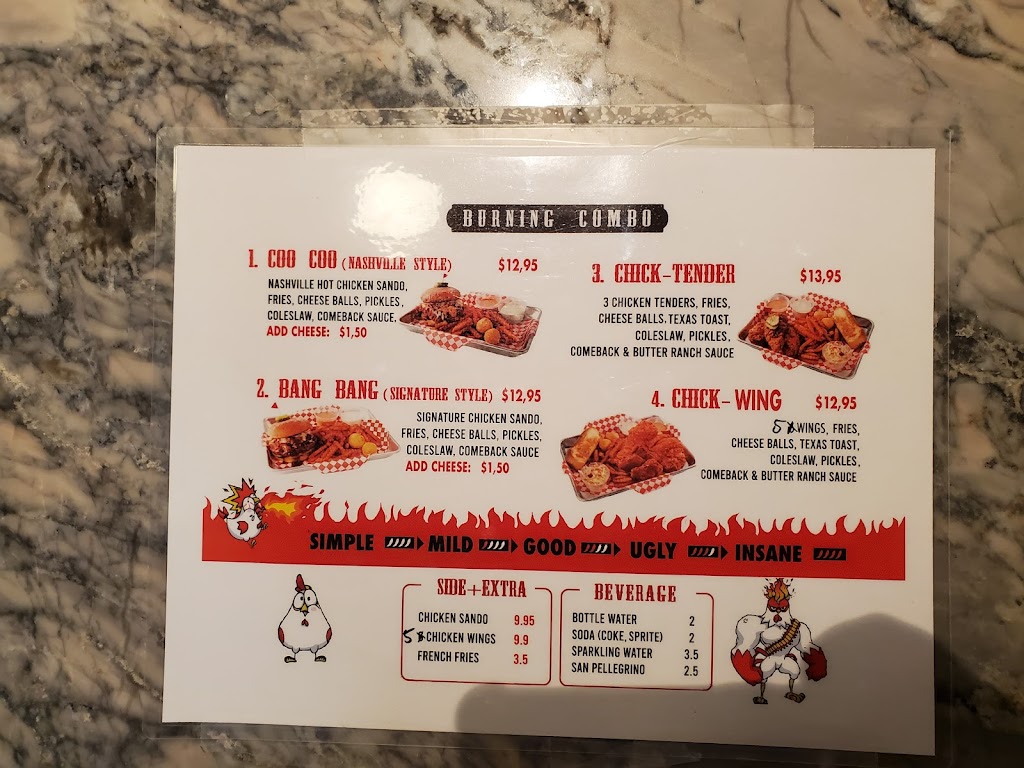 Burnin Mouth Nashville Hot Chicken | restaurant | 550 Collection Blvd #180, Oxnard, CA 93036, USA | 8054851288 OR +1 805-485-1288