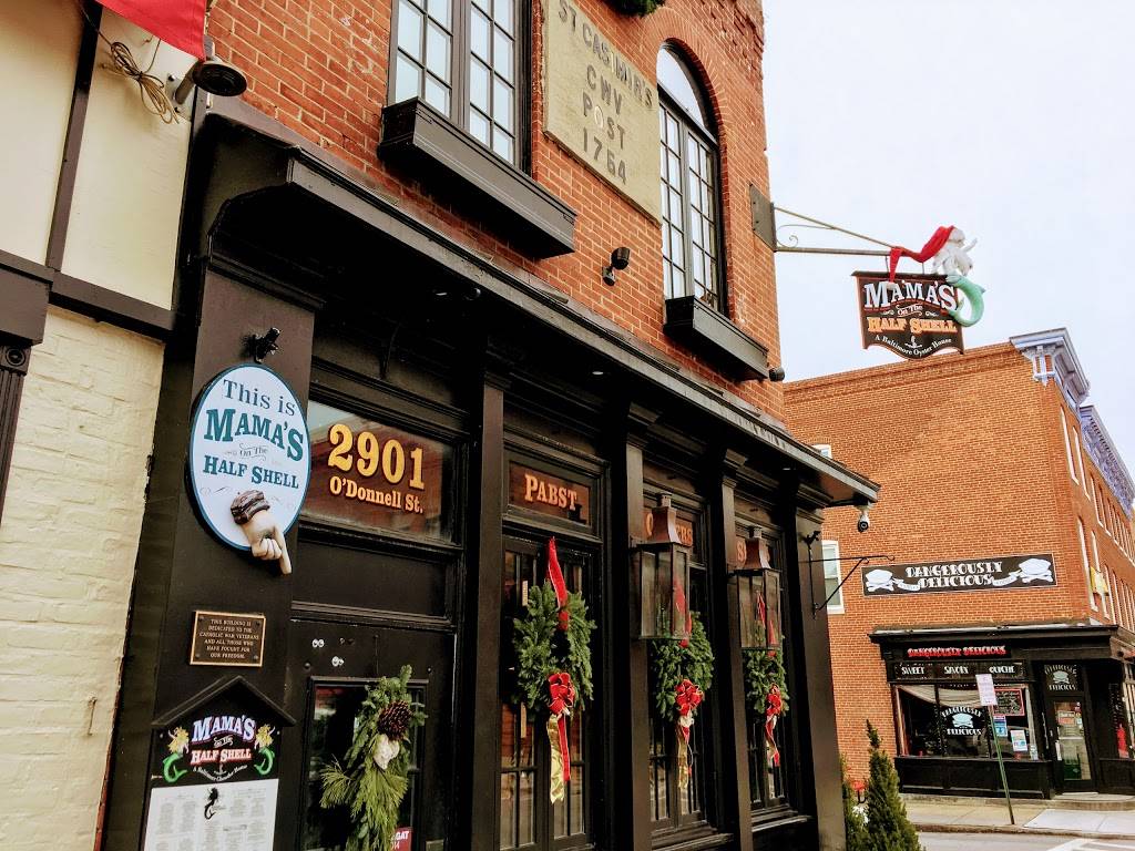 Mamas On the Half Shell | restaurant | 2901 ODonnell St, Baltimore, MD 21224, USA | 4102763160 OR +1 410-276-3160