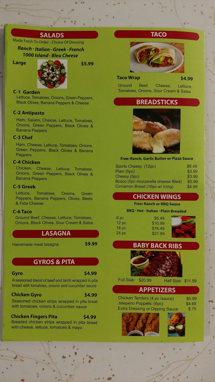 Sports Pizza | restaurant | 505 E Adrian St, Blissfield, MI 49228, USA | 5174866900 OR +1 517-486-6900