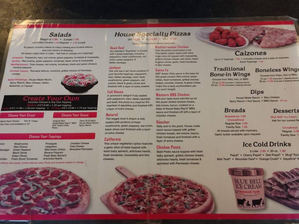 Blackjack Pizza & Salads | meal delivery | 2328 S Academy Blvd, Colorado Springs, CO 80916, USA | 7193923400 OR +1 719-392-3400