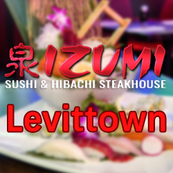 Izumi Sushi and Hibachi Steak house | restaurant | 2931 Hempstead Turnpike, Levittown, NY 11756, USA | 5166229388 OR +1 516-622-9388