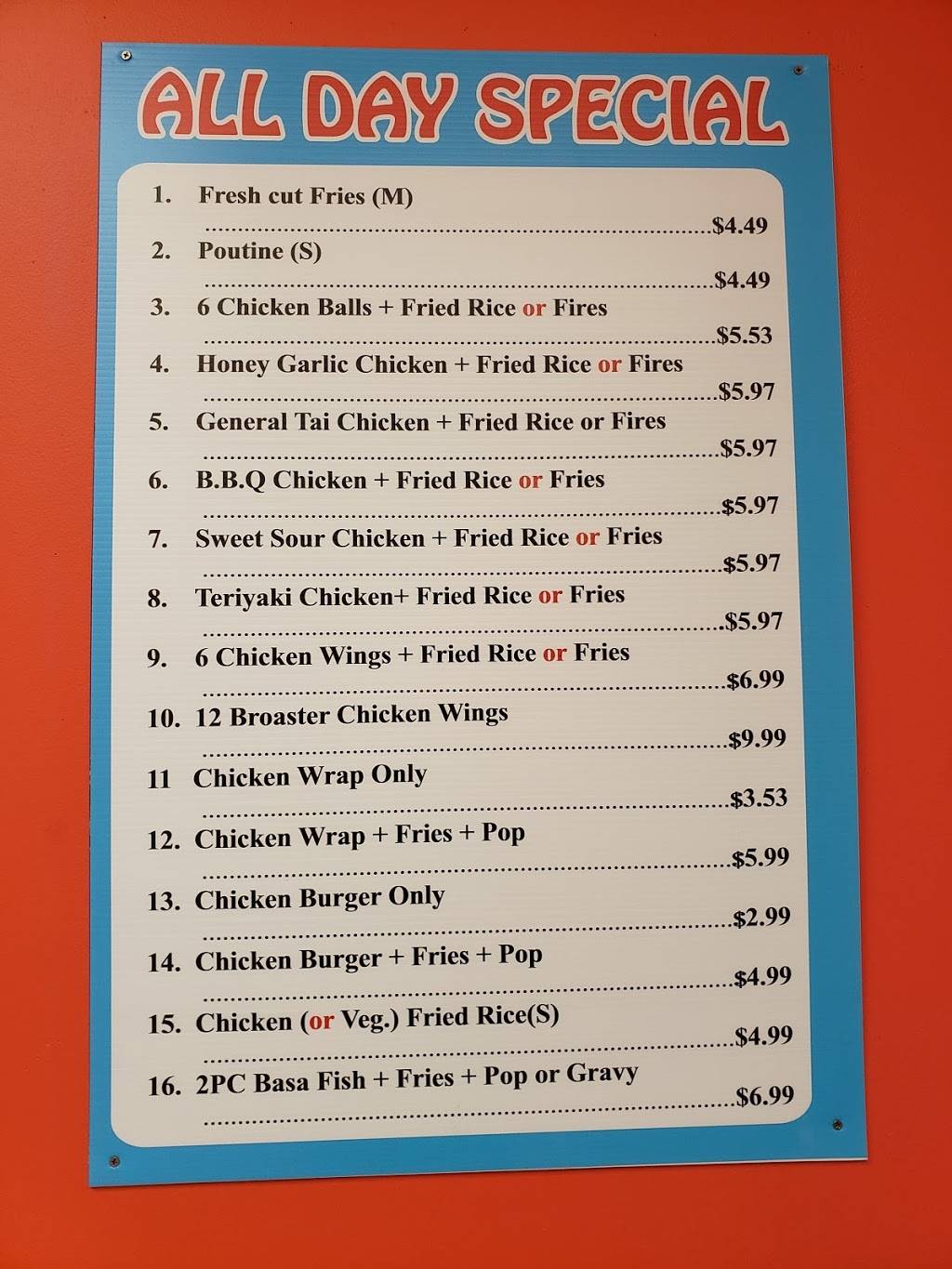 First Choice Chicken & Fish | restaurant | 477 Grove St E #8, Barrie, ON L4M 5W3, Canada | 7057334114 OR +1 705-733-4114