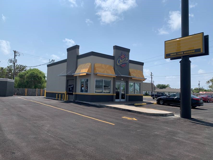 Churchs Chicken | restaurant | 10101 S Padre Island Dr, Corpus Christi, TX 78418, USA | 3613530041 OR +1 361-353-0041