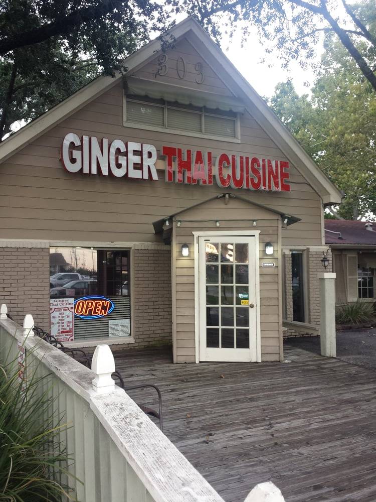 Ginger Thai Cuisine | restaurant | 303 Grasshopper Ln, Houston, TX 77079, USA | 2815317739 OR +1 281-531-7739