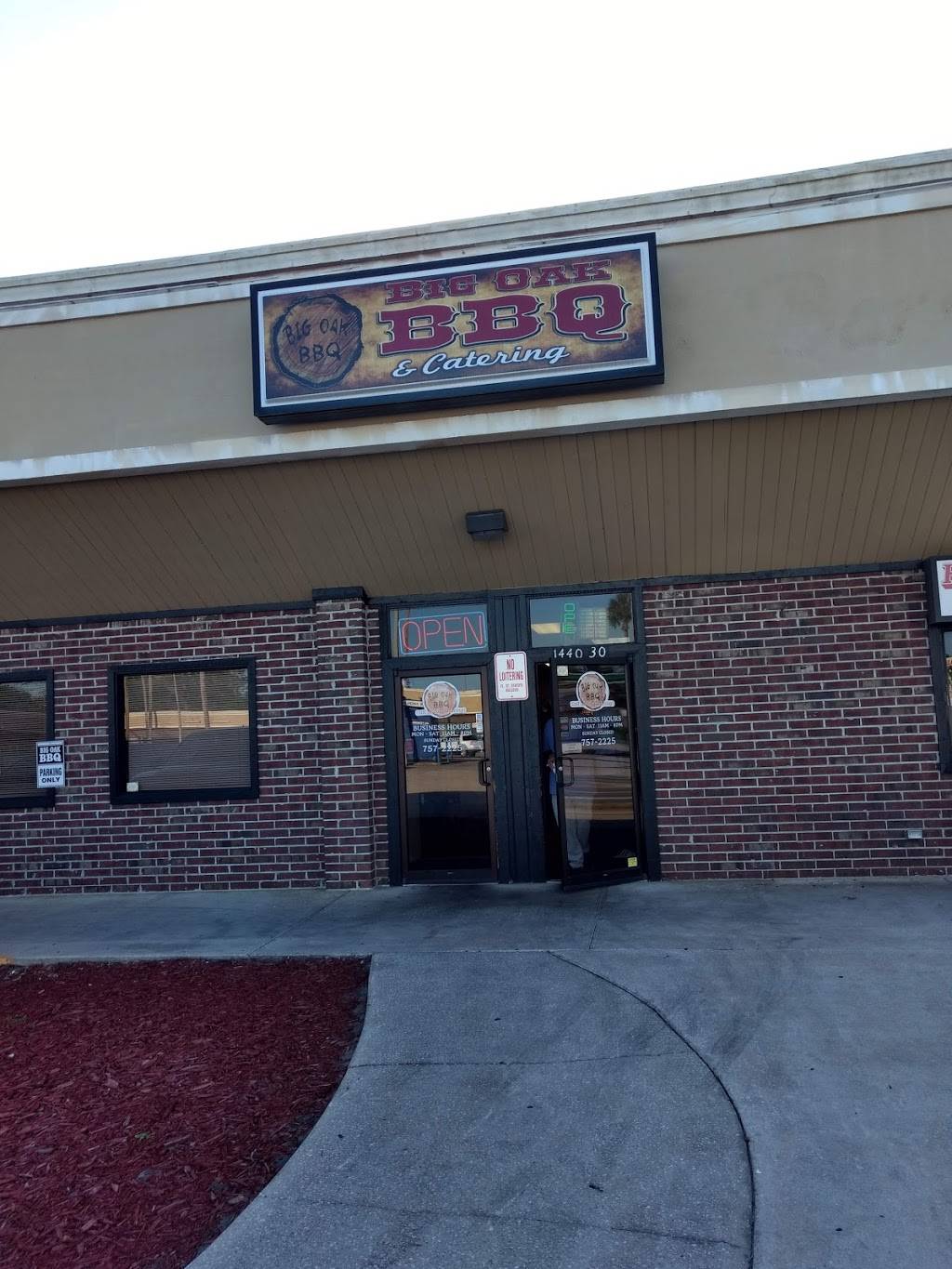 Big Oak BBQ & Catering Jacksonville, Fl | restaurant | 1440 FL-104, Jacksonville, FL 32218, USA | 9047572225 OR +1 904-757-2225