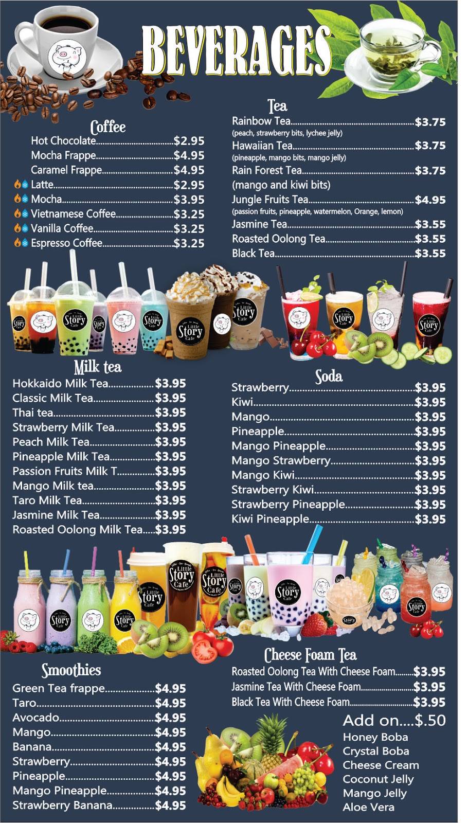 Little Story Cafe | restaurant | 14120 All American Way # 101, Westminster, CA 92683, USA | 7143791247 OR +1 714-379-1247