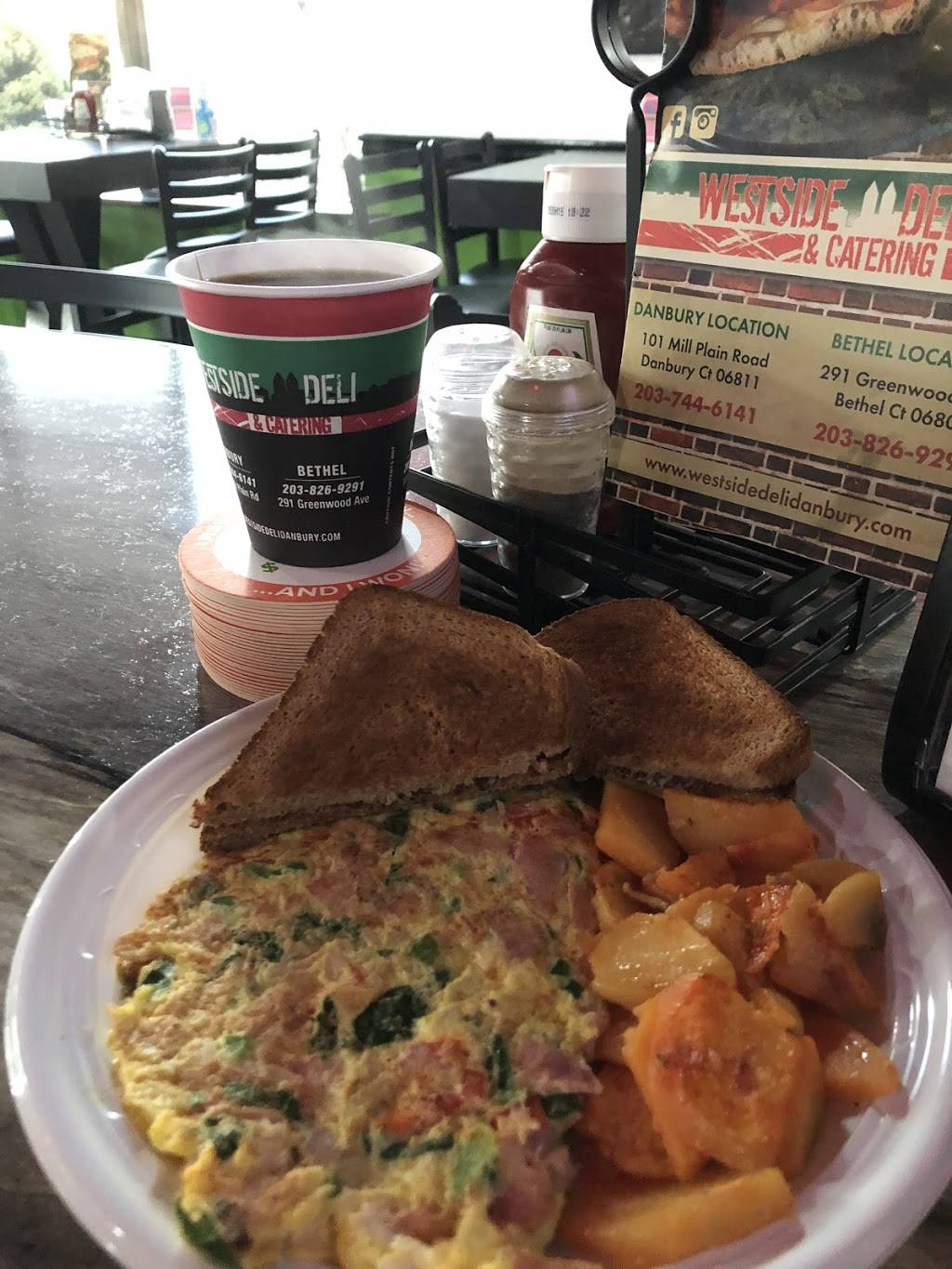 Westside Deli & Catering | restaurant | 101 Mill Plain Rd #1, Danbury, CT 06811, USA | 2037446141 OR +1 203-744-6141