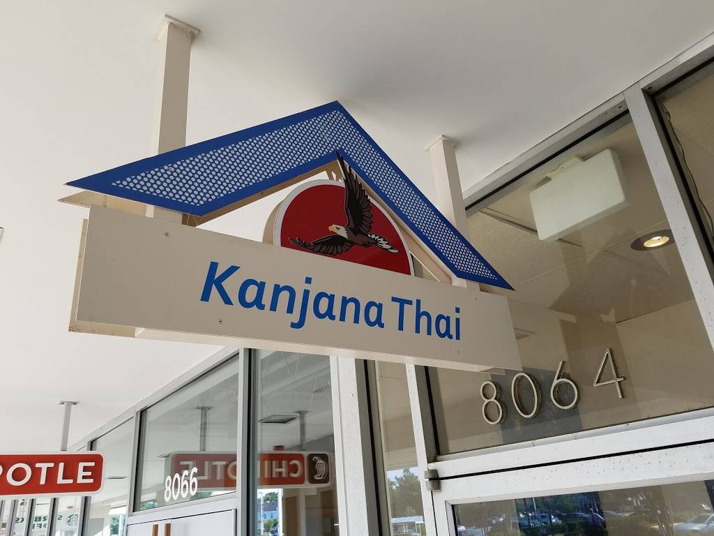 Kanjana Thai Cuisine | restaurant | 8064 Rolling Rd, Springfield, VA 22153, USA | 7034401029 OR +1 703-440-1029