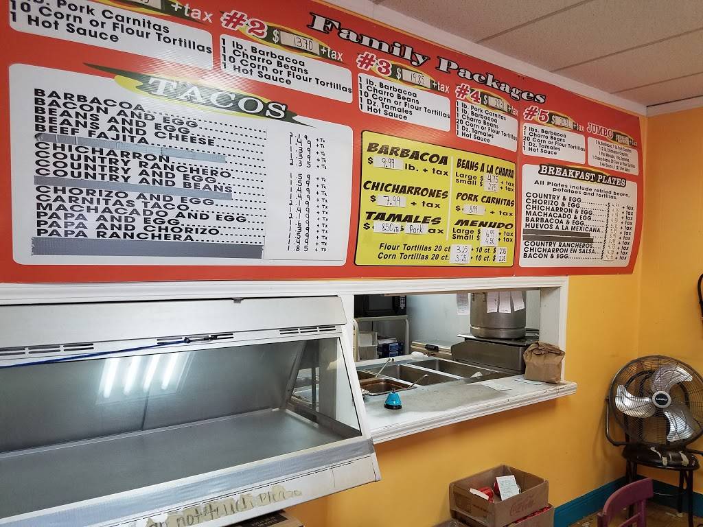 Tonys Barbacoa | restaurant | 6363 Montgomery Dr, San Antonio, TX 78239, USA | 2105907696 OR +1 210-590-7696