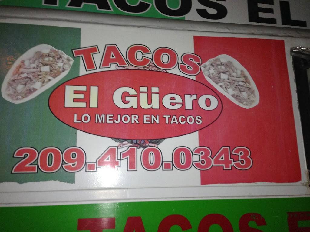 Tacos y mariscos El Güero | restaurant | 1122 R St, Merced, CA 95341, USA | 2094100343 OR +1 209-410-0343