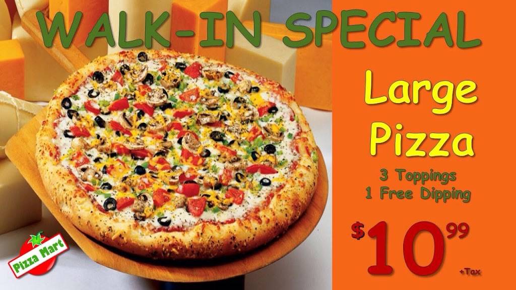 Pizza Mart | restaurant | 8565 ON-27, Woodbridge, ON L4L 1A7, Canada | 9058517001 OR +1 905-851-7001