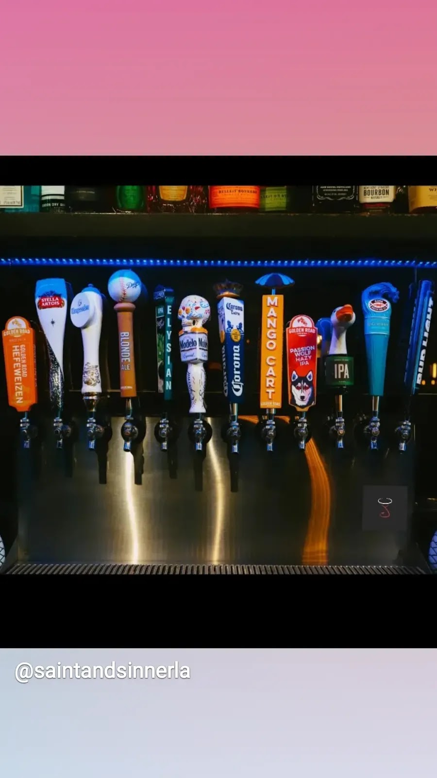 Saint and Sinner Cocktail Bar | restaurant | 10863 Magnolia Blvd, North Hollywood, CA 91601, USA | 8187540030 OR +1 818-754-0030