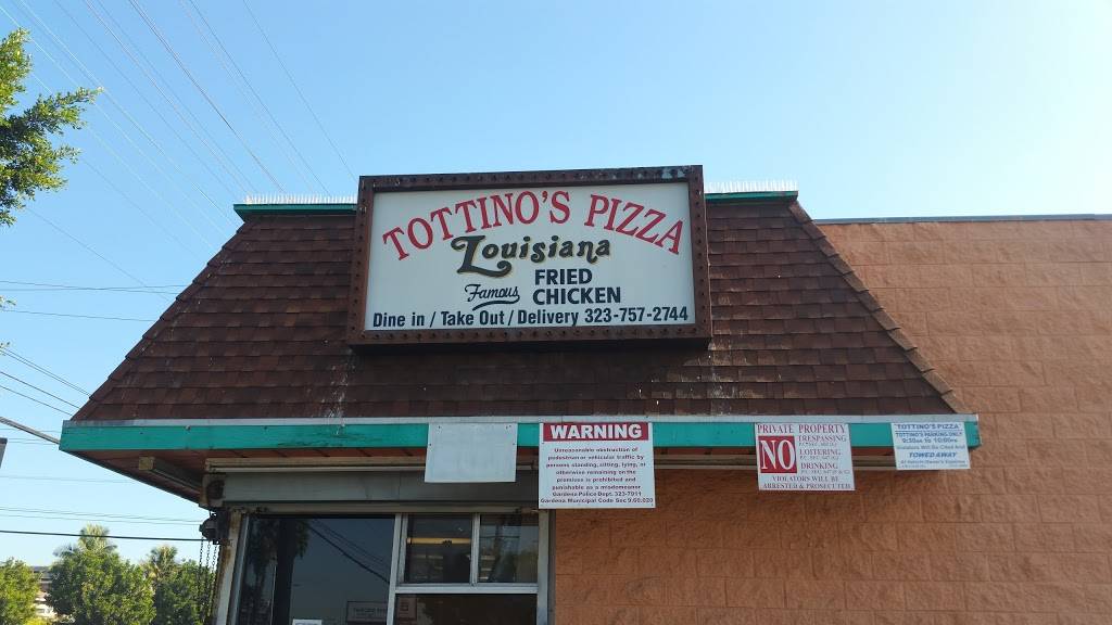 Tottinos Pizza & Louisiana | restaurant | 2216 W El Segundo Blvd, Gardena, CA 90249, USA | 3103274002 OR +1 310-327-4002