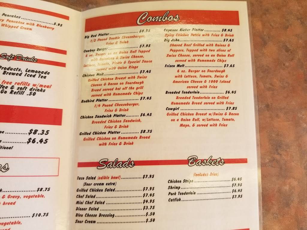 Rons Red Bird Cafe | restaurant | 112 W Center St, Girard, IL 62640, USA | 2176272045 OR +1 217-627-2045