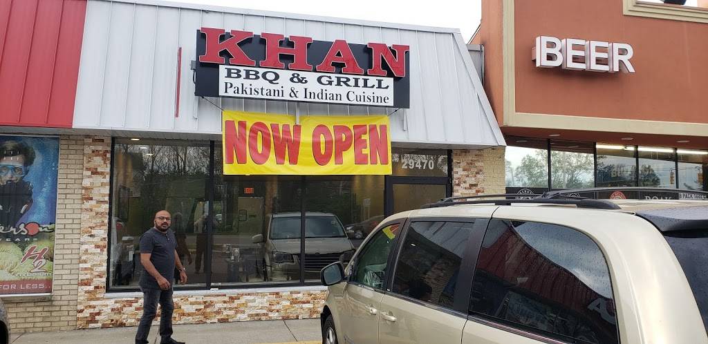 KHAN BBQ & GRILL | restaurant | 29470 W 10 Mile Rd, Farmington Hills, MI 48336, USA | 2488937236 OR +1 248-893-7236