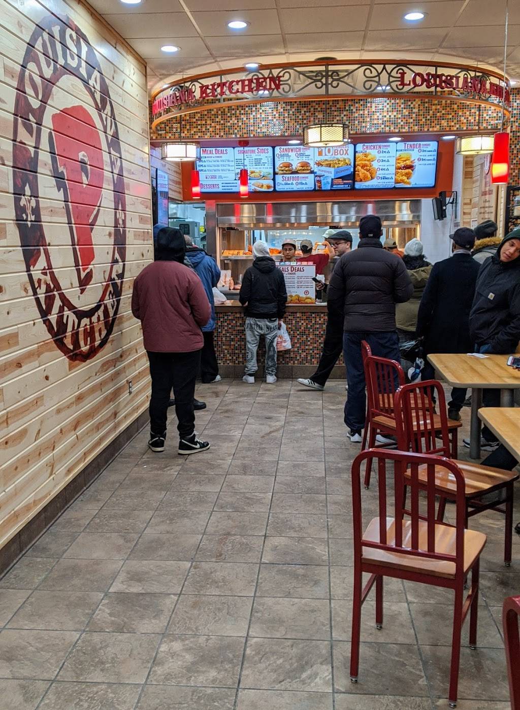 Popeyes Louisiana Kitchen | restaurant | 175 Dyckman St, New York, NY 10040, USA | 6465967114 OR +1 646-596-7114