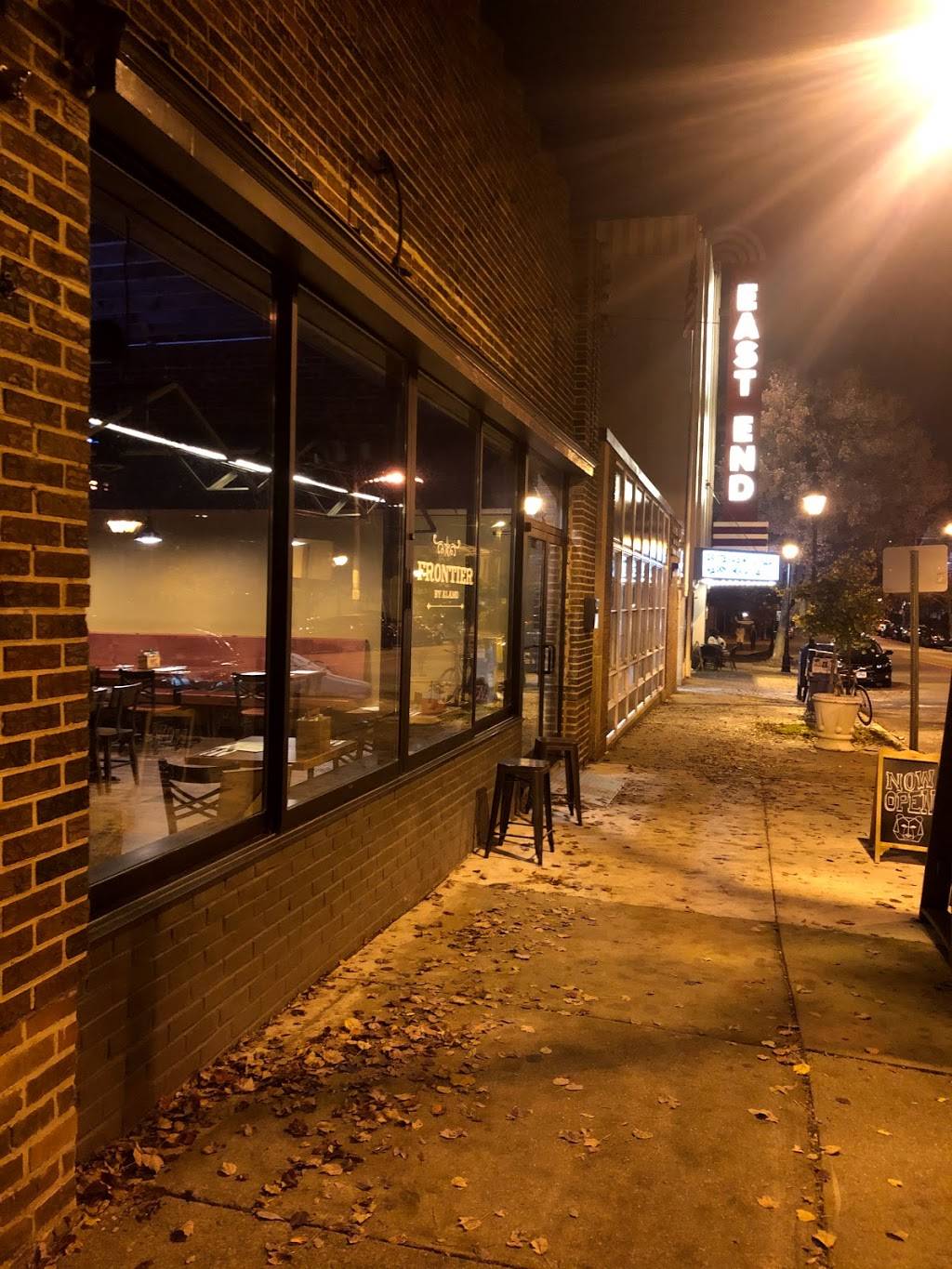 Frontier by Alamo | restaurant | 412 N 25th St, Richmond, VA 23223, USA | 8044183804 OR +1 804-418-3804