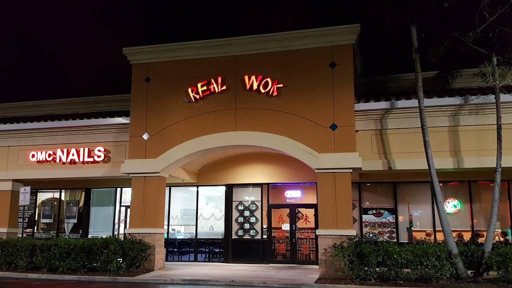 Real Wok | restaurant | 4640 Hypoluxo Rd #5, Lake Worth, FL 33463, USA | 5619637338 OR +1 561-963-7338
