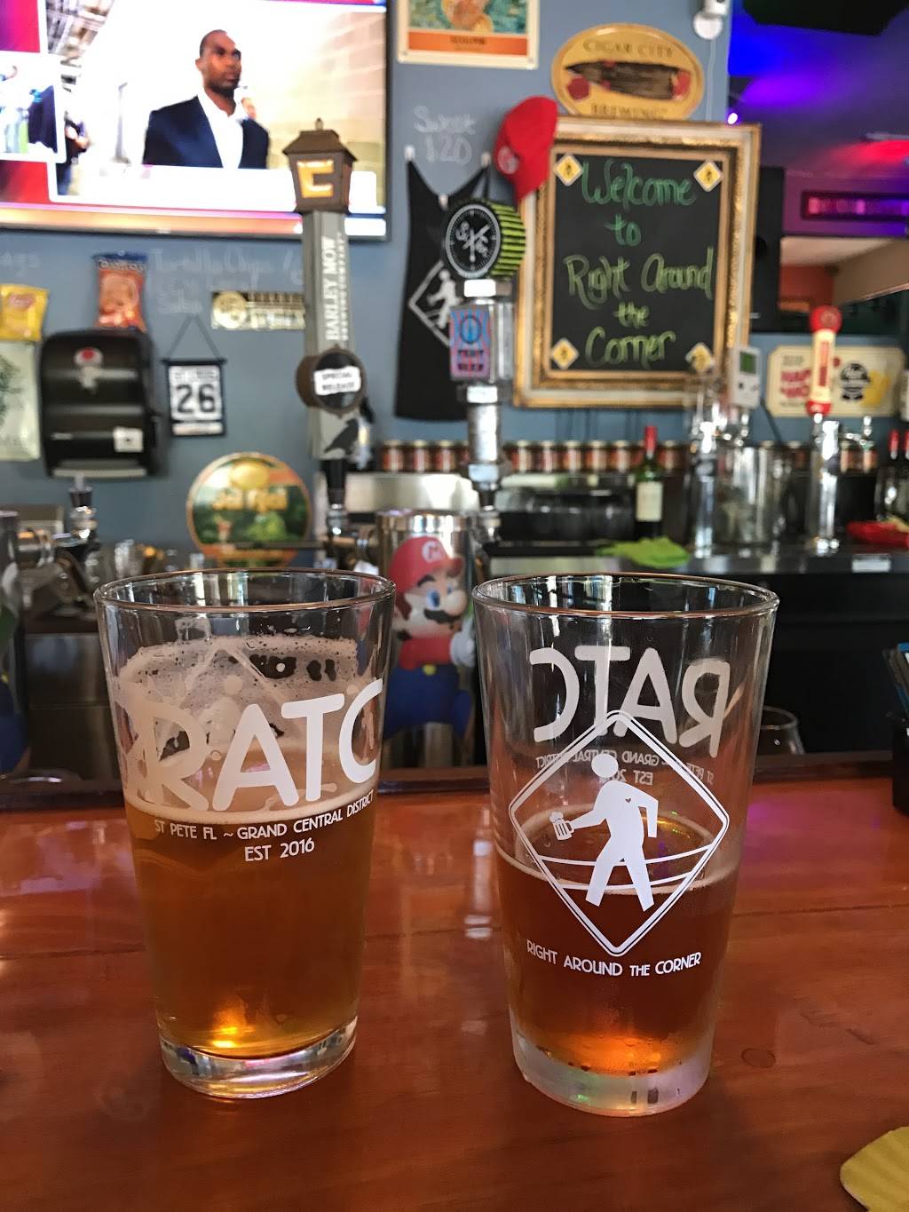 Right Around the Corner - Arcade Brewery & Craft Beer Bar | restaurant | 2244 Central Ave, St. Petersburg, FL 33712, USA | 8133600766 OR +1 813-360-0766