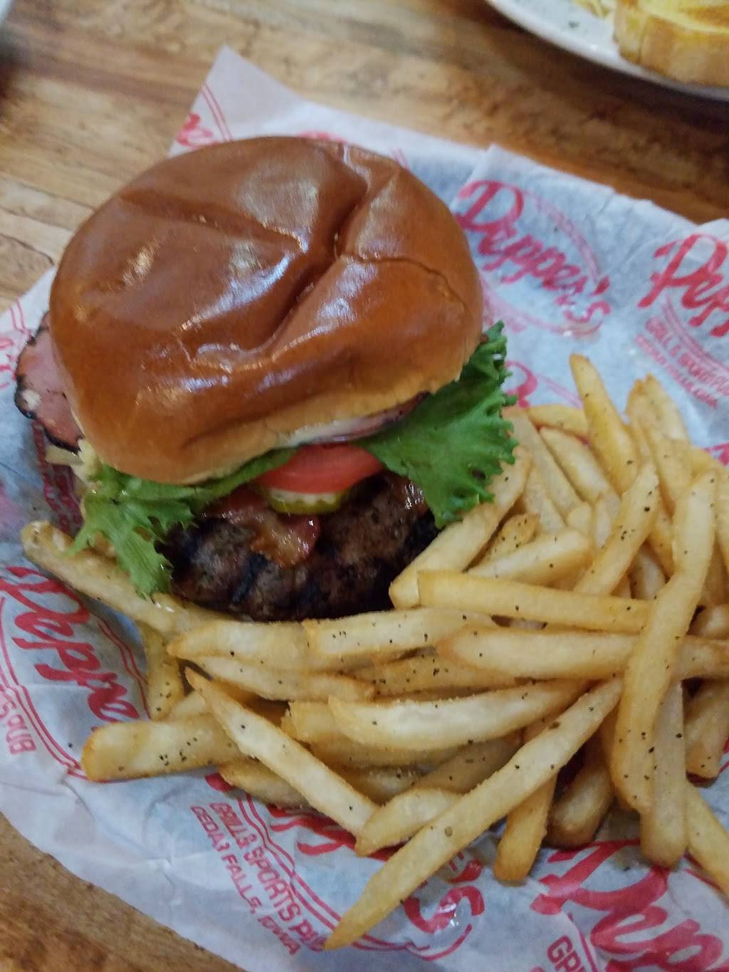 Peppers Grill & Sports Pub | restaurant | 620 E 18th St, Cedar Falls, IA 50613, USA | 3192669394 OR +1 319-266-9394