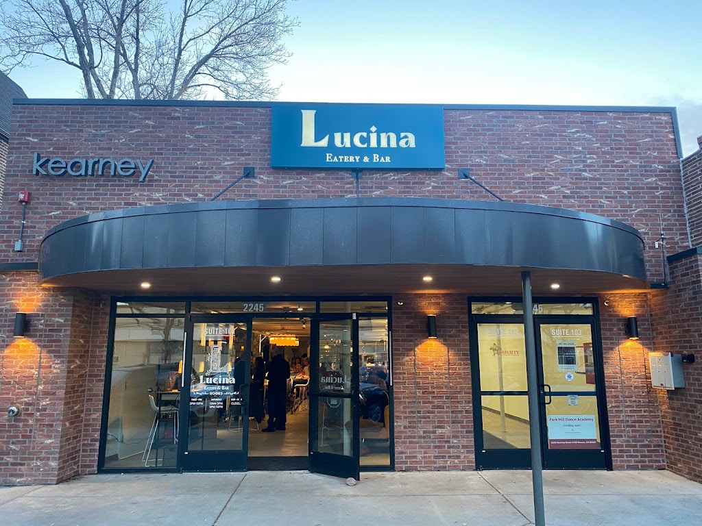 Lucina Eatery & Bar | restaurant | 2245 Kearney St #101, Denver, CO 80207, USA | 7208141053 OR +1 720-814-1053