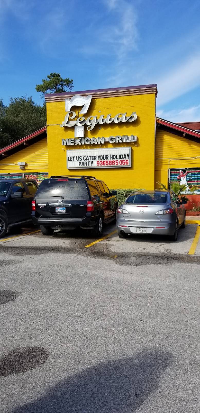 7 Leguas Mexican Grill | restaurant | 2050 11th St, Huntsville, TX 77340, USA | 9367556020 OR +1 936-755-6020