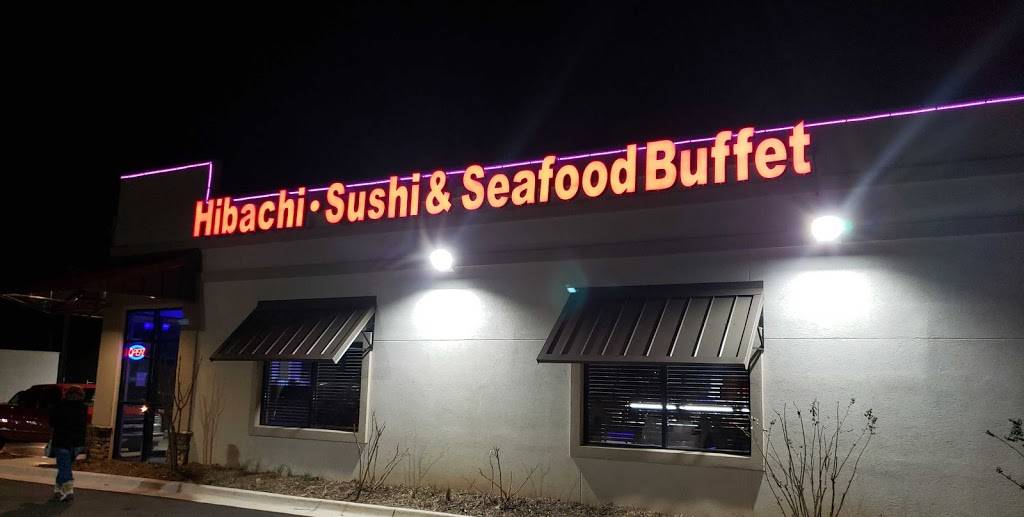 Hibachi seafood buffet | restaurant | 2113 S Air Depot Blvd, Midwest City, OK 73110, USA | 4054552187 OR +1 405-455-2187