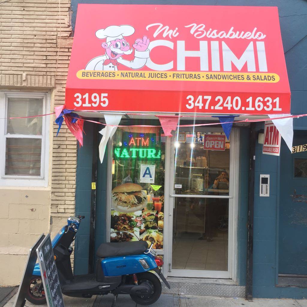 MI BISABUELO CHIMI | restaurant | 3195 Fulton St, Brooklyn, NY 11208, USA | 3472401631 OR +1 347-240-1631