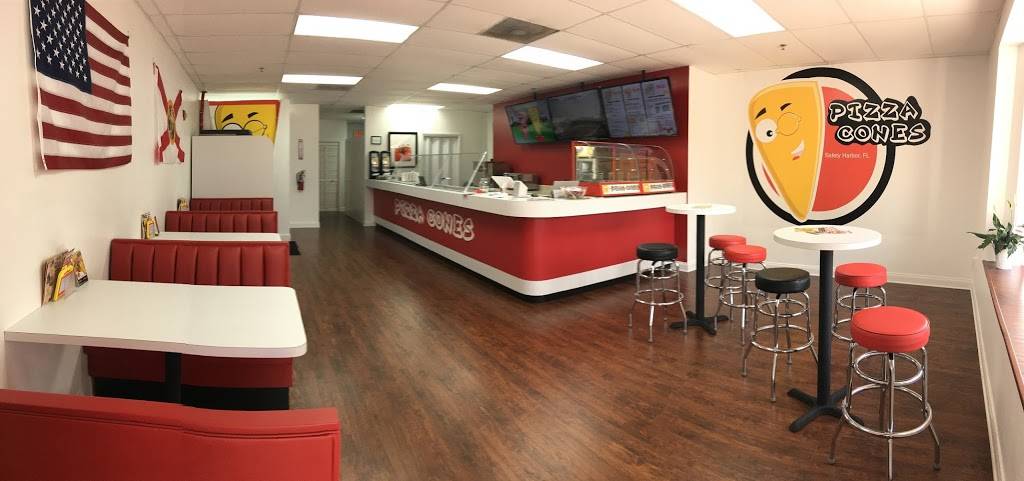 Pizza Cones | restaurant | 500 Main St, Safety Harbor, FL 34695, USA | 7273515878 OR +1 727-351-5878