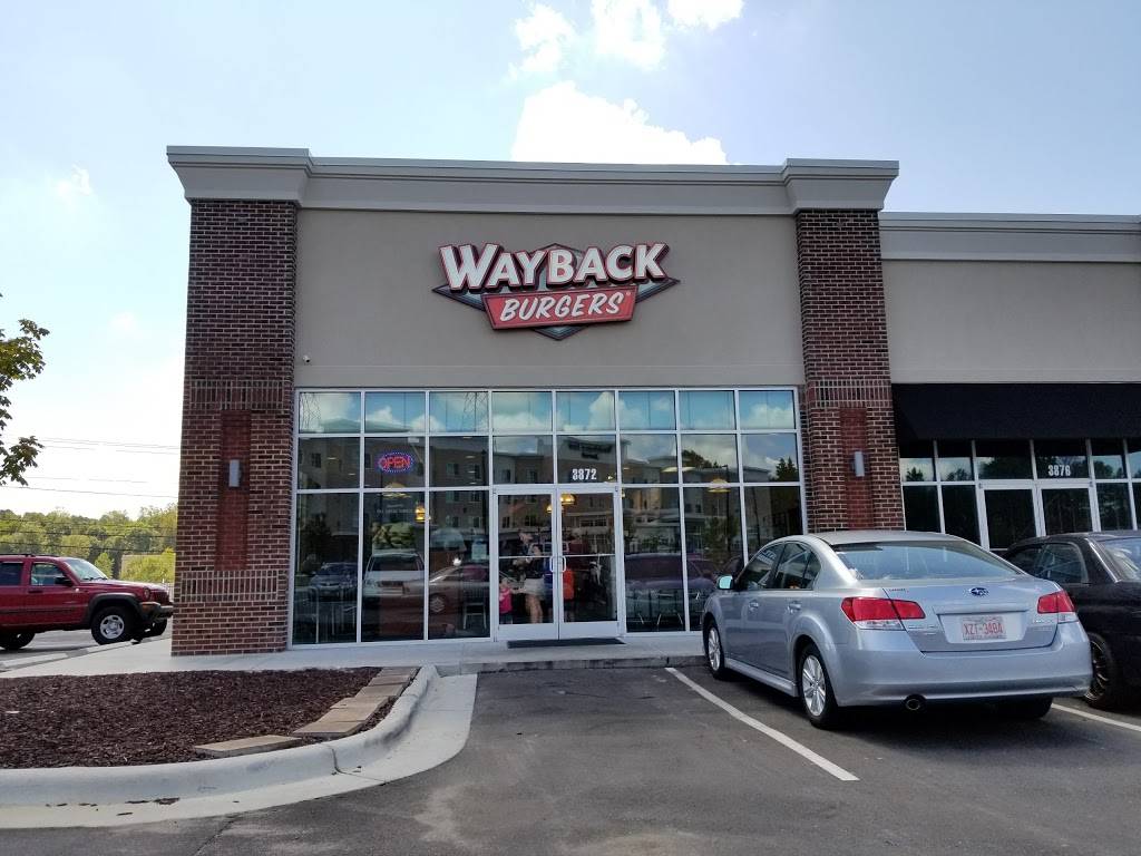 Wayback Burgers | restaurant | 3872 Oxford Station Way, Winston-Salem, NC 27103, USA | 3366022066 OR +1 336-602-2066