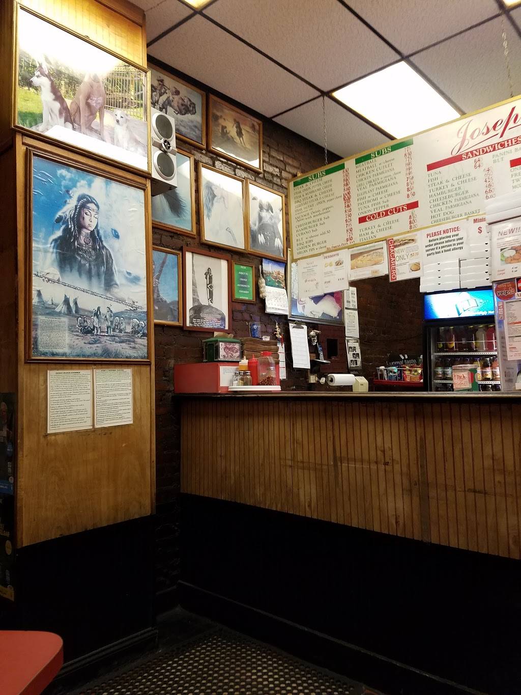 Josephs Sub Shop & Pizza | restaurant | 8 S Huntington Ave, Jamaica Plain, MA 02130, USA | 6177319880 OR +1 617-731-9880