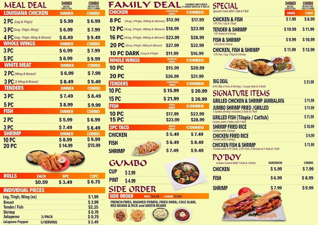 Louisiana Fried Chicken | restaurant | 19440 US-59, Humble, TX 77338, USA | 2814460534 OR +1 281-446-0534