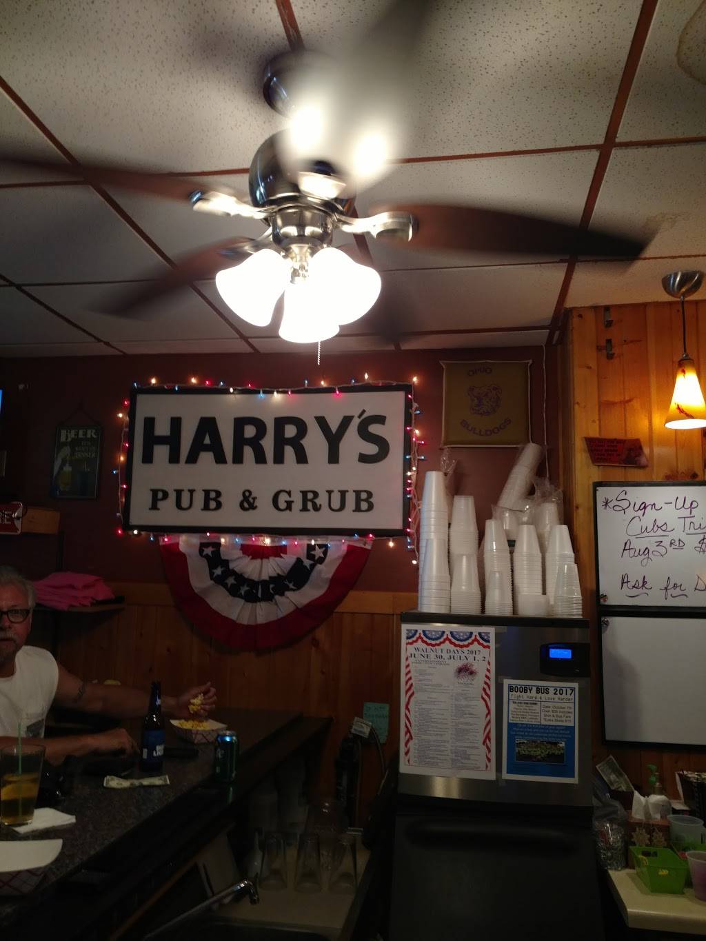 Harrys Pub n Grub | restaurant | 205 N Main St, Ohio, IL 61349, USA | 8153762072 OR +1 815-376-2072