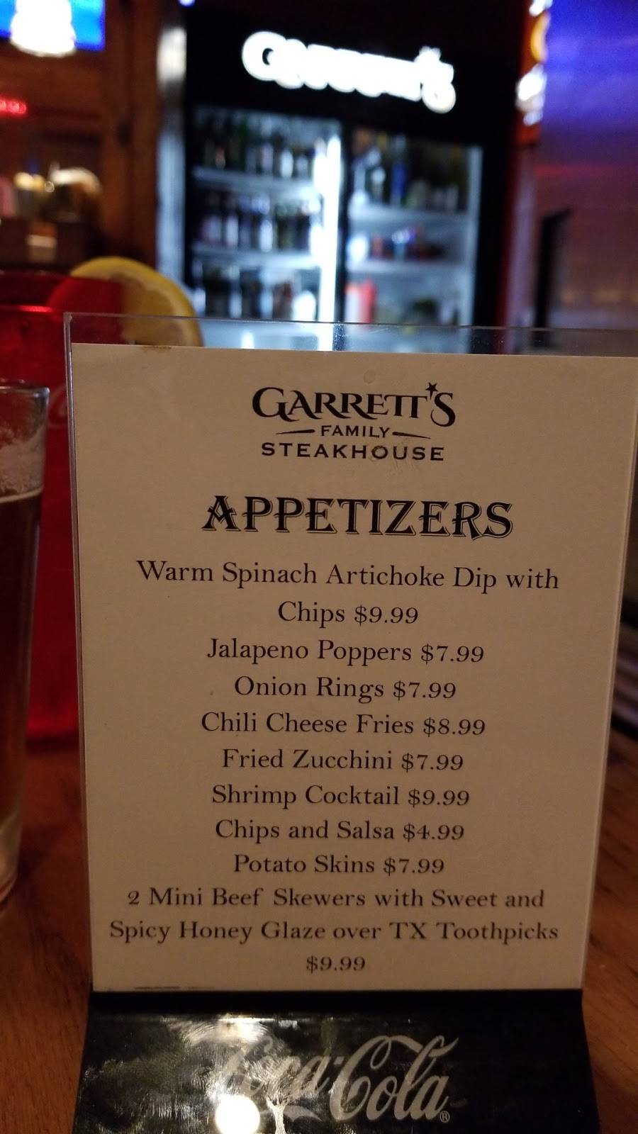 Garretts Family Steakhouse | restaurant | 9431 E 22nd St #157, Tucson, AZ 85710, USA | 5202078292 OR +1 520-207-8292