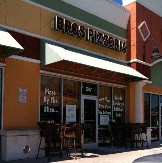 Bros Pizzeria | meal delivery | 547 S Ft Harrison Ave, Clearwater, FL 33756, USA | 7274416025 OR +1 727-441-6025