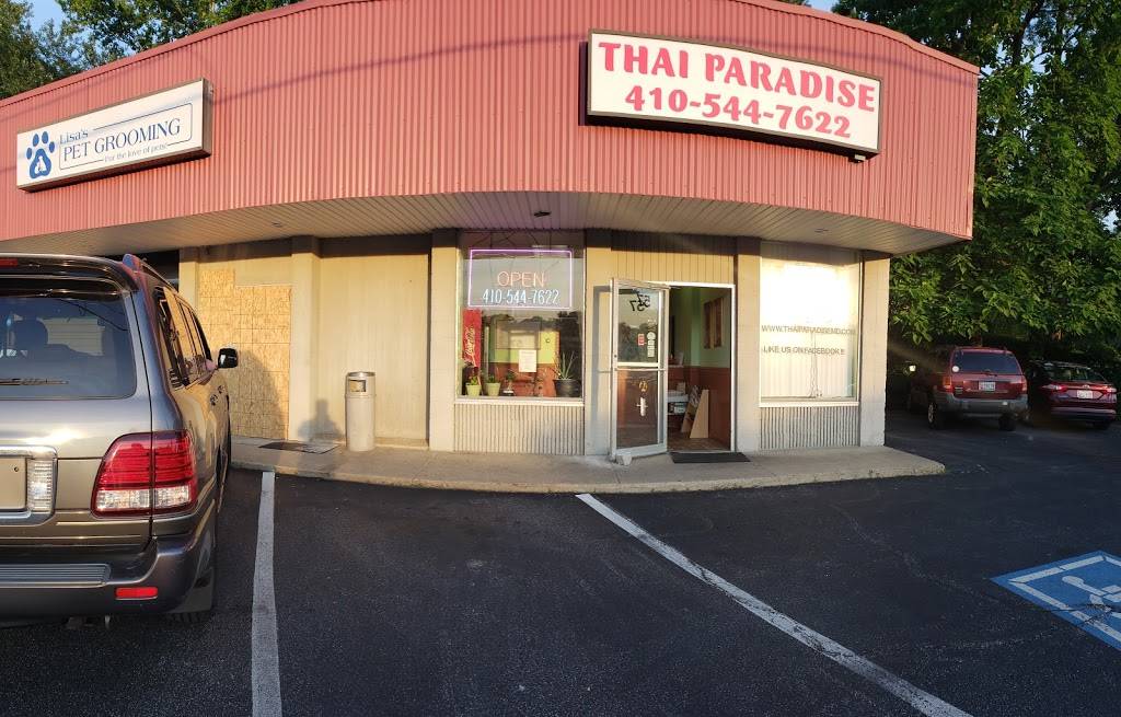 Thai Paradise | meal takeaway | 57 W McKinsey Rd, Severna Park, MD 21146, USA | 4105447622 OR +1 410-544-7622