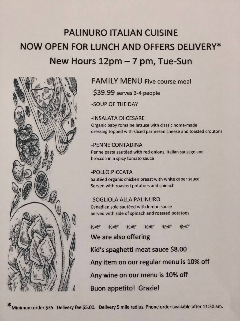 Palinuro Italian Cuisine | restaurant | 27131 Cinco Ranch Blvd #650, Katy, TX 77494, USA | 2813942495 OR +1 281-394-2495