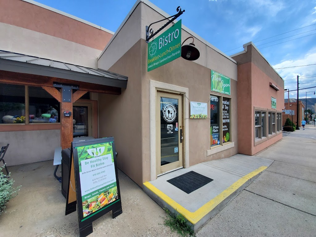 Be Healthy Stay Fit Bistro | restaurant | 424 Railroad Ave, Rifle, CO 81650, USA | 9706659740 OR +1 970-665-9740