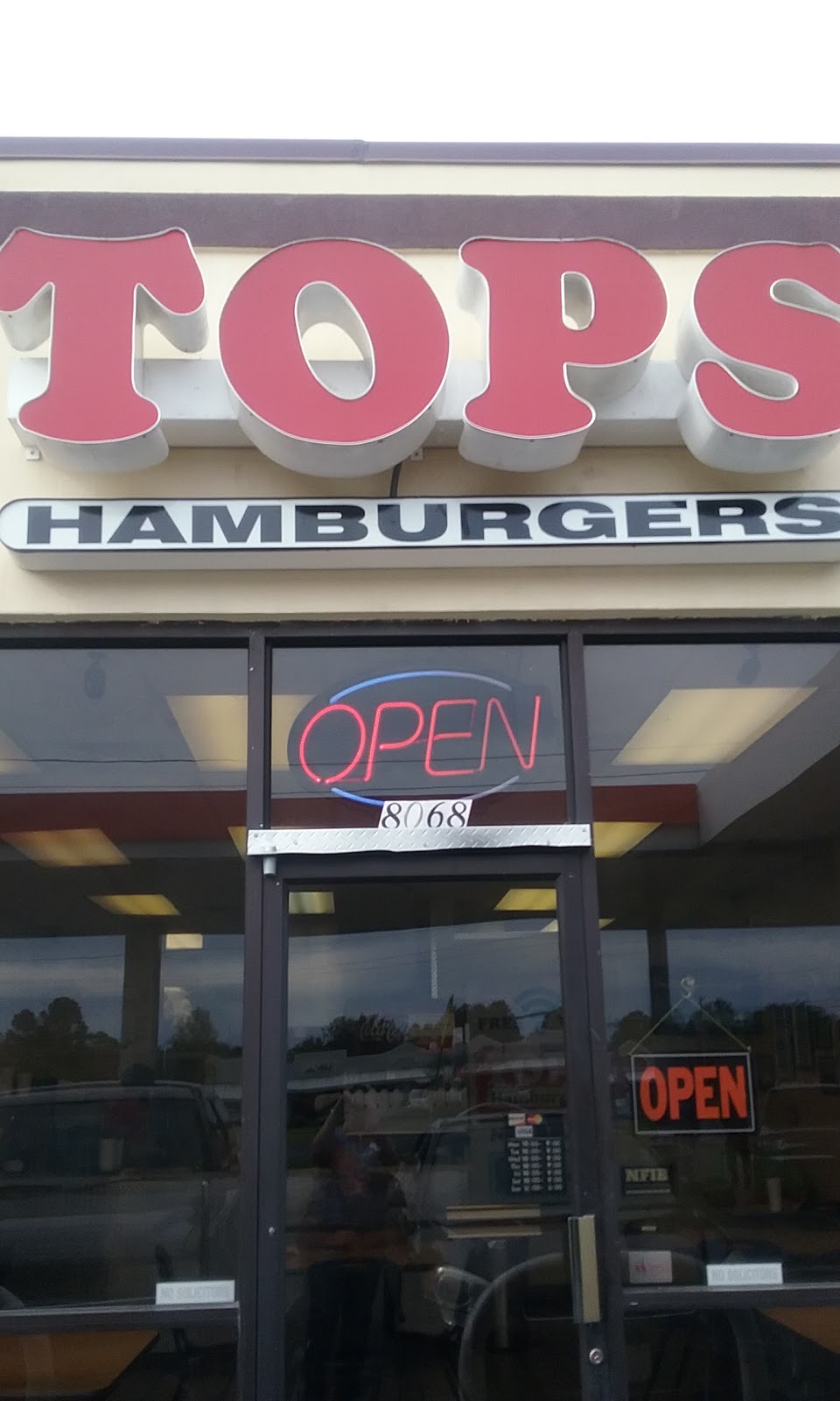 Tops Choice Hamburgers Inc | restaurant | 8070 Navarre Pkwy, Navarre, FL 32566, USA | 8509397375 OR +1 850-939-7375