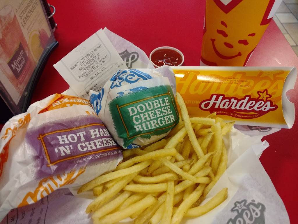 Hardees | restaurant | 6313 W Washington St, Indianapolis, IN 46241, USA | 3172430531 OR +1 317-243-0531
