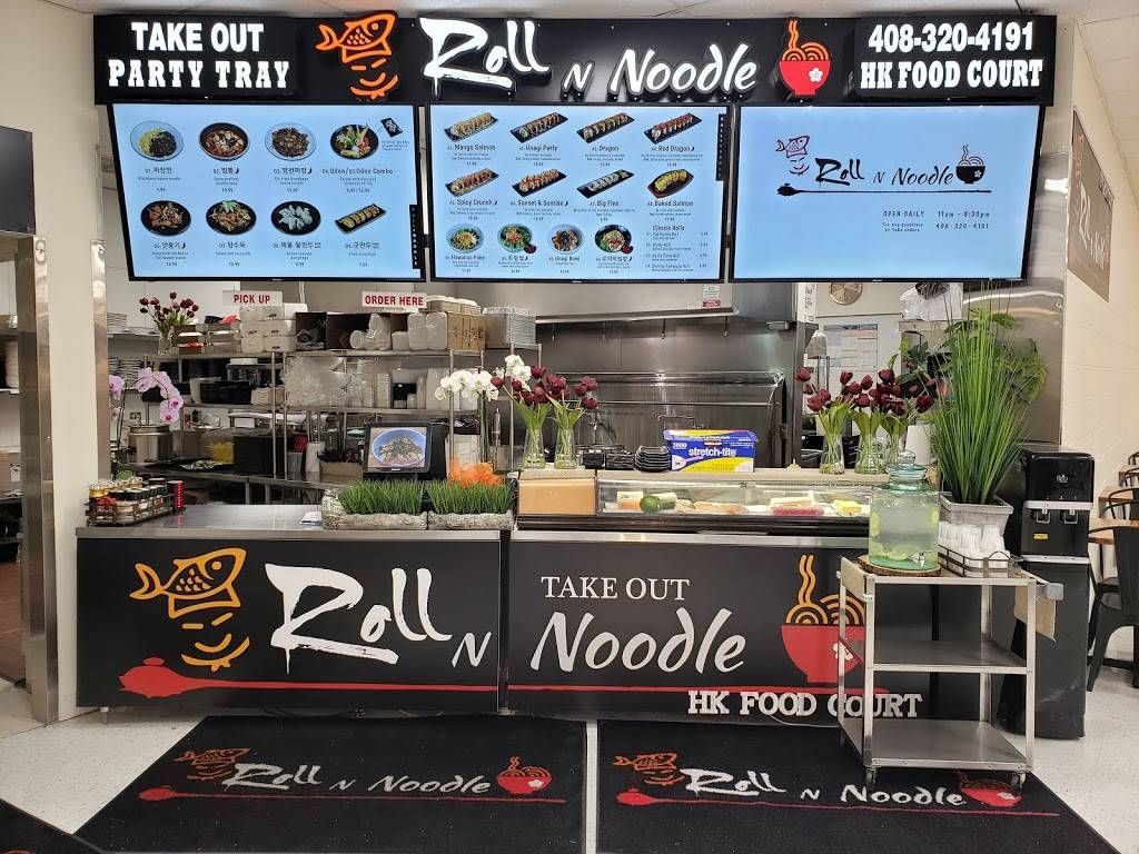Roll N Noodle Food Court | restaurant | 1092 E El Camino Real, Sunnyvale, CA 94087, USA | 4083204191 OR +1 408-320-4191