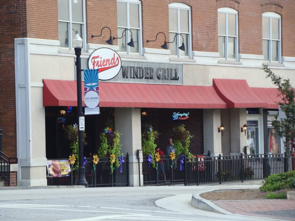 Friends Winder Grill | restaurant | 35 N Broad St, Winder, GA 30680, USA | 7707910033 OR +1 770-791-0033