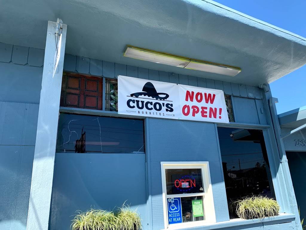 Cucos Burritos | restaurant | 2855 Middlefield Rd, Redwood City, CA 94063, USA | 6503623474 OR +1 650-362-3474