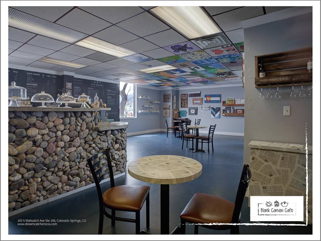 Blank Canvas Cafe | cafe | 103 S Wahsatch Ave #106, Colorado Springs, CO 80903, USA | 7195055476 OR +1 719-505-5476