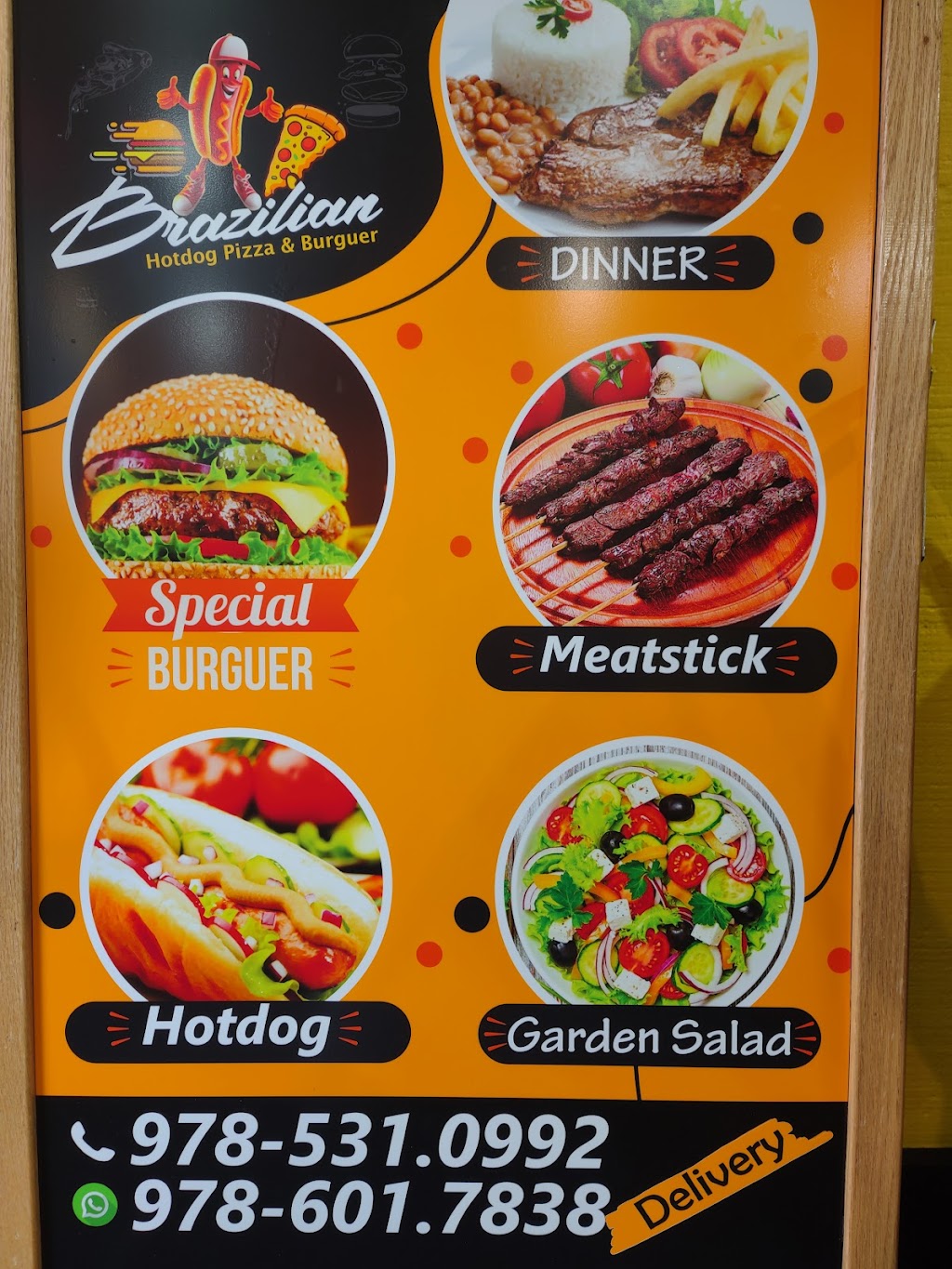 Brazilian Hotdog pizza & Burger | restaurant | 200 Washington St, Peabody, MA 01960, USA | 9785310992 OR +1 978-531-0992