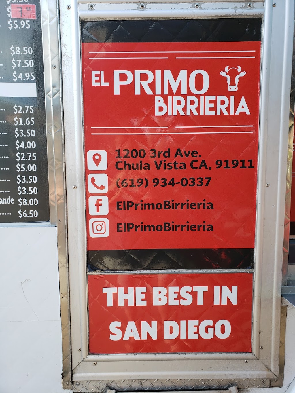 El Primo Birrieria Taco Truck | restaurant | San Ysidro Bl &, Virginia Ave, San Diego, CA 92173, USA | 6195195427 OR +1 619-519-5427
