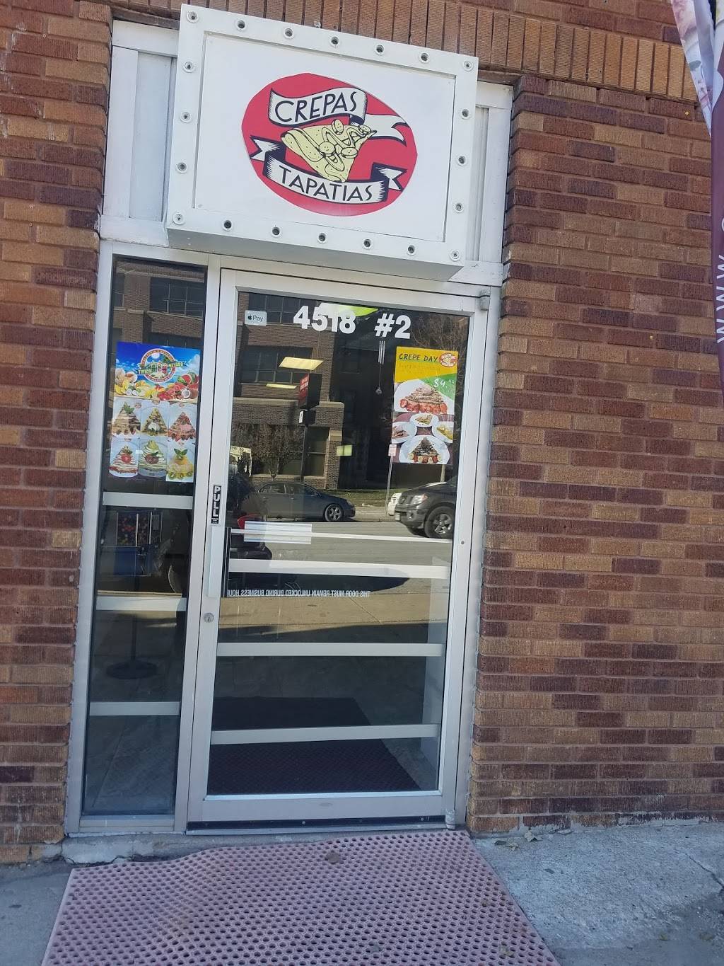 Crepas Tapatias | restaurant | 4518 S 24th St, Omaha, NE 68107, USA | 4024159586 OR +1 402-415-9586